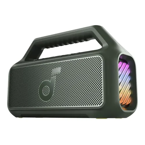 Soundcore Boom 2 Altavoz Bluetooth Potente 80 W, 24 h, IPX7