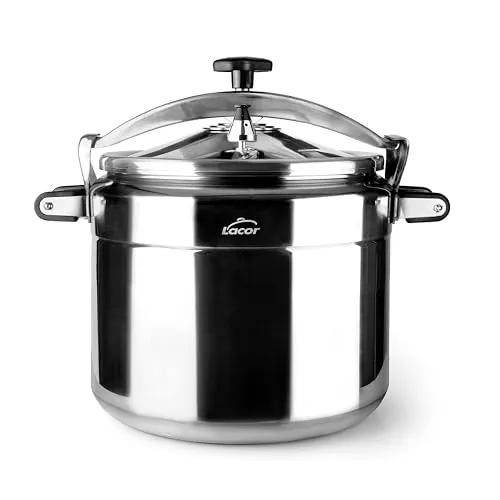 Lacor 20522 - Olla a presión rápida PRO Classic - Aluminio, 34 cm