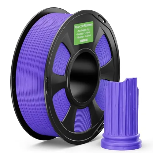 DEEPLEE PLA+ 2.0 Filamento 1.75 mm, Bobina 1 kg, Morado