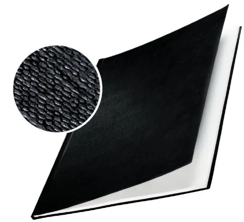 Leitz impressBIND - Tapas duras para encuadernar (7 mm, A4, 10 unidades), color negro