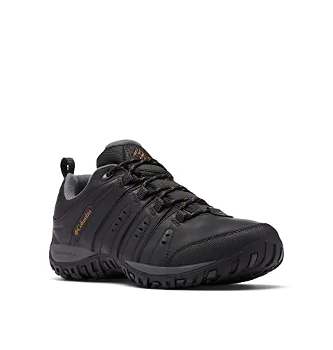 Columbia Woodburn 2 Wp, Zapatillas de Senderismo y Trekking Hombre, Negro (Black Caramel 2024), 43 EU