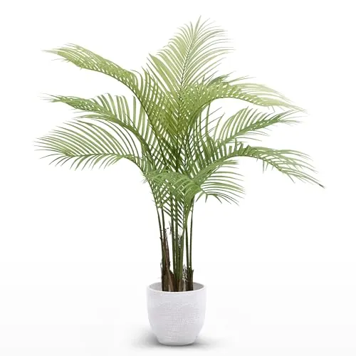 Maia Shop Palmera Areca Artificial 120 cm - Planta Realista de Interior