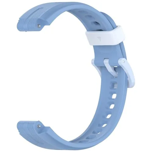 KAHDGSS Correa De Silicona Para Reloj Pulseras Liberación Rápida Para Niños Repuesto 15mm Correas Impermeables Correa Silicona Suave
