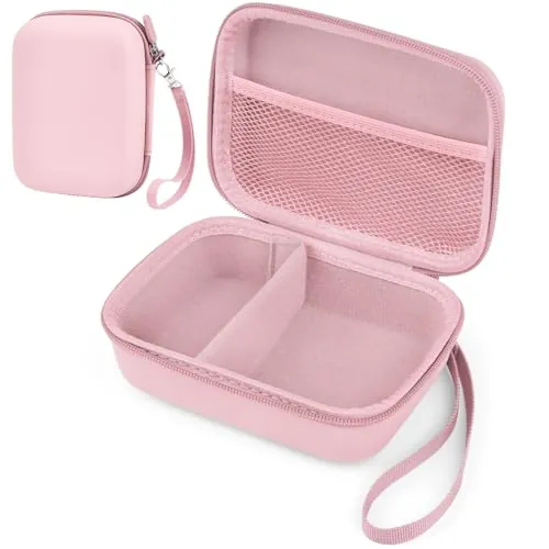 Ainiv Rosa Funda para Cámara Infantil, Funda Camara para OPERHOO/HiMont/Gofunly/YORKOO/CAMCLID, Funda Protectora para Cámara Infantil para Niños/Juguete Interactivo Bitzee para Regalos (Solo Estuche)