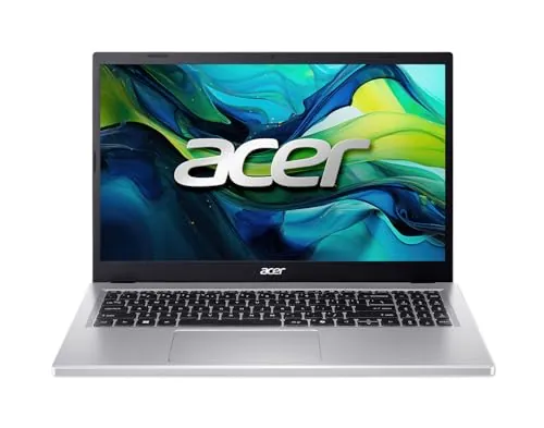 Acer Aspire Go 15 - Ordenador Portátil 15,6" (Intel Core i7 13620H, 16 GB RAM DDR5, 1024 GB SSD, Windows 11 Home, Intel UHD Graphics) Color Plata, Teclado QWERTY Español con Teclado númerico