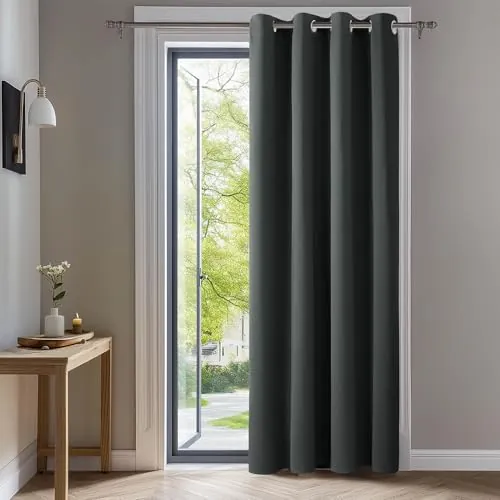 Deconovo Cortina Opaca Térmica para Dormitorio y Salón, 1 Pieza