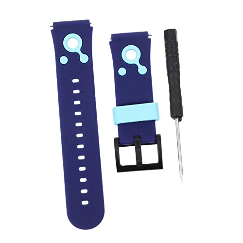 1Juego Correa de Reloj Infantil de Silicona para Reloj de Teléfono para Niño Niña Banda y Duradera para Relojes de Niño Niña para Cumpleaños y Navidad