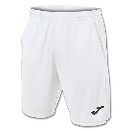 Joma Bermuda Hombre Drive con Bolsillos y Ajuste de Cordón White 5XS -XXL
