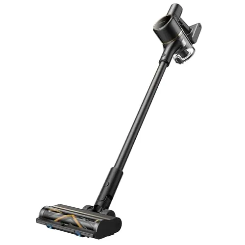dreame R20 SE-A, Aspirador sin Cable, 20.000 PA/150 AW, Pantalla LED | Cepillo Antienredos con Luz, Multisuperficie, 90 min de Autonomía, Depósito de Polvo de 0,6 L, Botón Para Desechar Suciedad