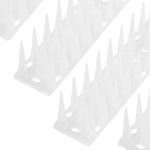 OFFO Pinchos Antipalomas,Pinchos para Palomas de 6,67m,Pinchos Palomas Exterior Resistente para Balcones,techos,Jardines o barreras privadas,Antipalomas Transparente