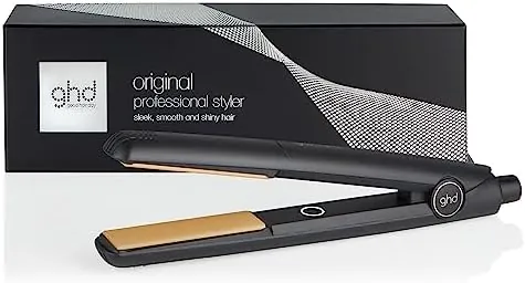 ghd Original Styler (Mejorada) - Plancha de Pelo Profesional Para un Cabello Liso, Suave y Sedoso con un Brillo Mejorado, Sin Daño Térmico - Para Todo Tipo de Cabello - (Enchufe Europeo)