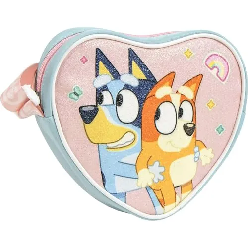CERDÁ LIFE'S LITTLE MOMENTS - Bolso Niña - Bluey - Bolso Mujer - Regalo Niña 5 años - Pequeño, Ligero y Espacioso - Bolsos - Producto con Licencia Oficial