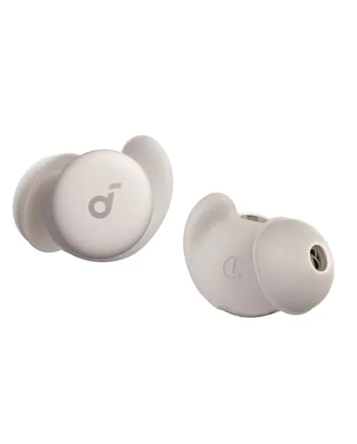 Soundcore Sleep A20 de Anker, Auriculares para Dormir con Bloqueo de Ruido, Diseño Pequeño para Personas Que Duermen de Lado, 80 Horas de Autonomía, Bluetooth 5.3, Monitor del Sueño, Alarma Personal