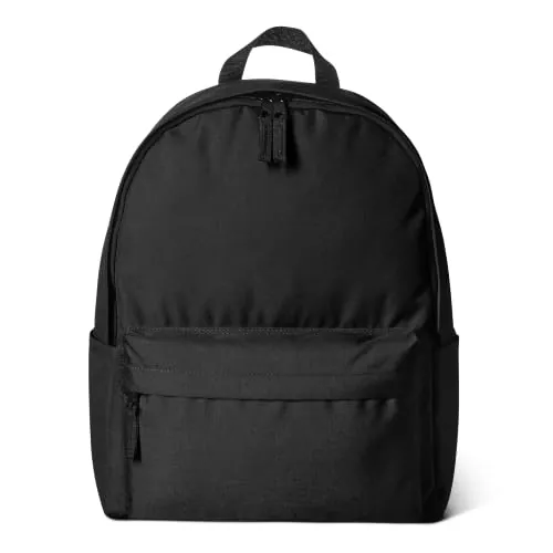 Amazon Basics Mochila Clásica/de Diario/Escolar, Negro, 1 Unidad