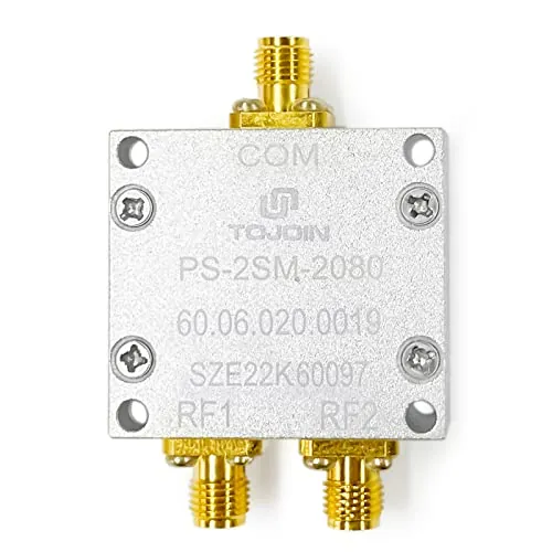 TOJOIN Divisor/Divisor de Potencia Pasivo de 2/4/8/12 vías, Conectores SMA/N Divisor de Cable Coaxial para Mediciones RF/Microondas Accesorios Divisor Coaxial, Sistema de Antena