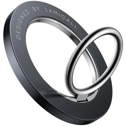 Lamicall Soporte Anillo Magnético Movil para MagSafe - Magnetismo Fuerte