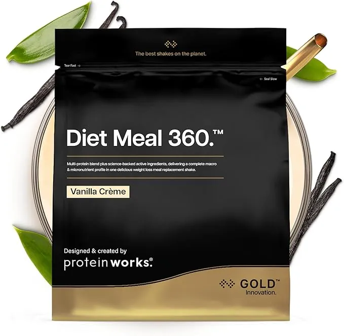 THE PROTEIN WORKS Sustituto De Comida Dietético | Rico En Nutrientes | Vitaminas Potenciadoras del Sistema Inmune | Asequible, Saludable & Rápida | Crema de Vainilla | 1kg