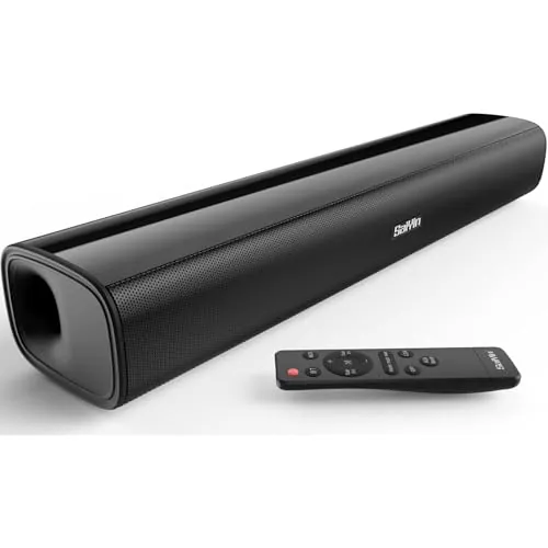 Saiyin Barra de Sonido para TV, Diseño Ultracompacto