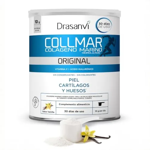 Drasanvi Colageno Hidrolizado con Ácido Hialurónico y Vitamina C Natural