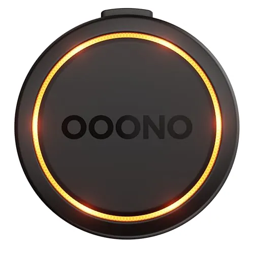 OOONO Co-Driver 2 – Alertas de radares y peligros en Tiempo Real | sin suscripción | Recargable USB-C | Compatible con Apple CarPlay y Android Auto | fácil instalación y Uso intuitivo
