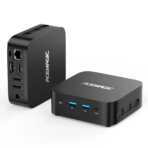 ACEMAGIC K1 Mini PC, AMD Ryzen 3 Pro 7330U(Mejor Que N5095, 4C/8T, 4.3 GHz)