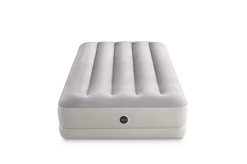 Intex Cama Inflable Doble Dura-Beam Prestige de Altura Media con USB 150, tamaño inflado: 99 cm x 1,91 m x 30 cm (64177)