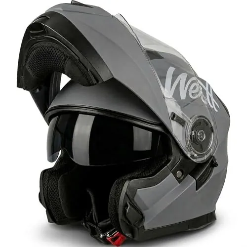 Westt Casco Moto Modular para Hombre Mujer Certificado ECE 22.06