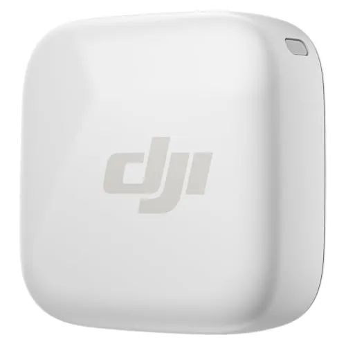 DJI Mic Mini Transm (Arctic White), superligero, Sonido Lleno de Detalles