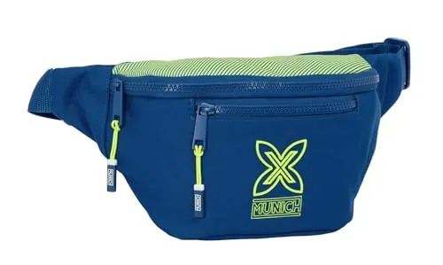 SAFTA Munich North - Riñonera con Bolsillo Exterior, Ideal para Jóvenes y Niños de Diferentes Edades, Cómoda y Versátil, Calidad y Resistencia, 23x9x12 cm