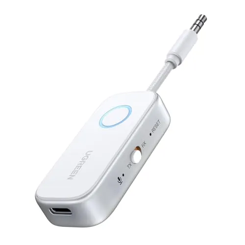 UGREEN Transmisor Receptor Bluetooth 6.0 Transmisor Bluetooth Jack 3,5mm