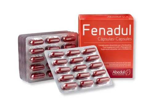 FENADUL Cápsulas Complemento Alimenticio con L- Fenilalanina | 90 cápsulas | Favorece la Producción de Melanina y el Bronceado | Repigmentante para Manchas Blancas en Cara y Cuerpo y Vitíligo