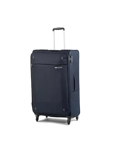 Samsonite Base Boost, Maleta Blanda de 78 cm de tamaño, maletín con 4 Ruedas, candado TSA, Ligera y Ampliable, 105 L, Azul (Navy Blue)