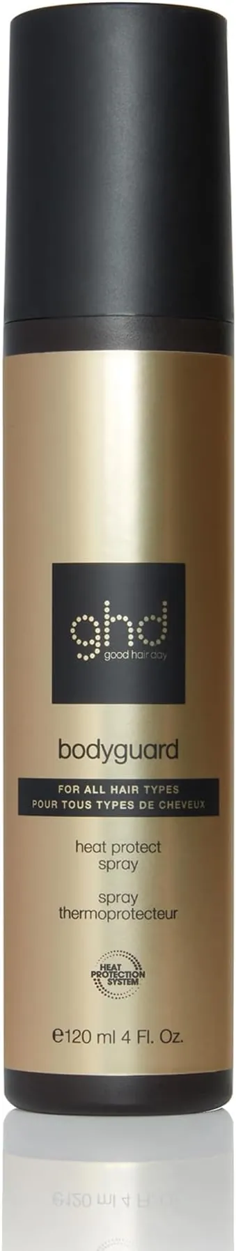 ghd Bodyguard - Spray Protector Térmico Ligero e Invisible, Protege Contra Daño Térmico, Cabello Más Saludable, 120ml