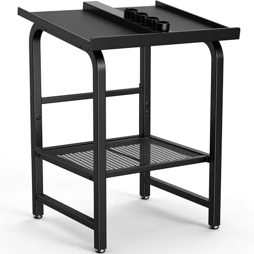 Soporte para mancuernas ajustables, soporte resistente para guardar mancuernas, soporte con capacidad para 227 kg para el gimnasio en casa