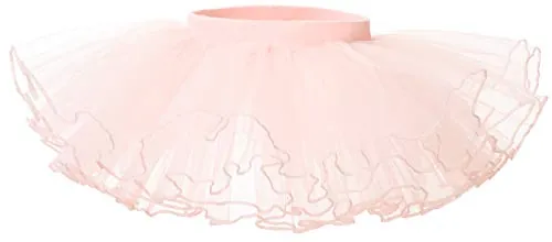 Bezioner Falda de Tutú para Niña Tutu Tul Falda Disfraz para Ballet Danza Fiestas de Cosplay Rosa S 3-5 Años