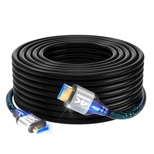 Zazalon Cable HDMI 4K 10M (4K/60HZ,18 Gbps) FullHD1080p,3D,Compatible con PS5/PS3, PC, Proyector, 4K UHD TV/HDTV