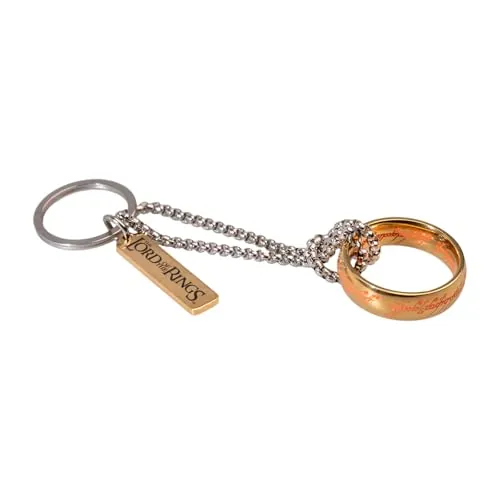 Grupo Erik Llavero El Señor de los Anillos, Anillo único | Llaveros originales Tolkien, Portallaves casa, Regalo El Señor de los Anillos, Merchandising Oficial