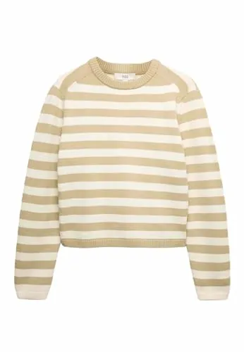 Marks & Spencer Jersey de Rayas Corto de algodón XL