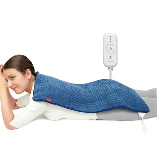 Comfytemp 83x43cm Grande Almohada Eléctrica, Manta Electrica Extra Suave