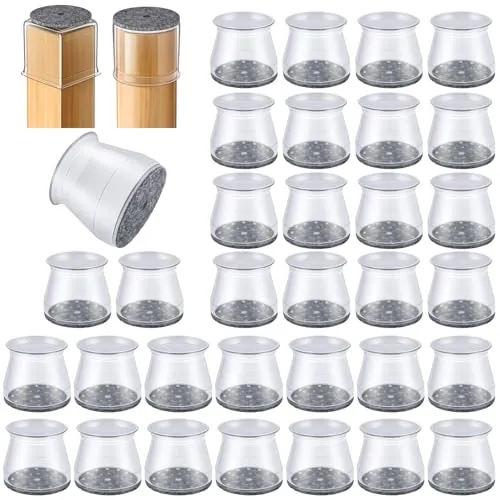 GICUNK Protector Patas Sillas Redonda 32 Piezas (Fit: 33-50mm)