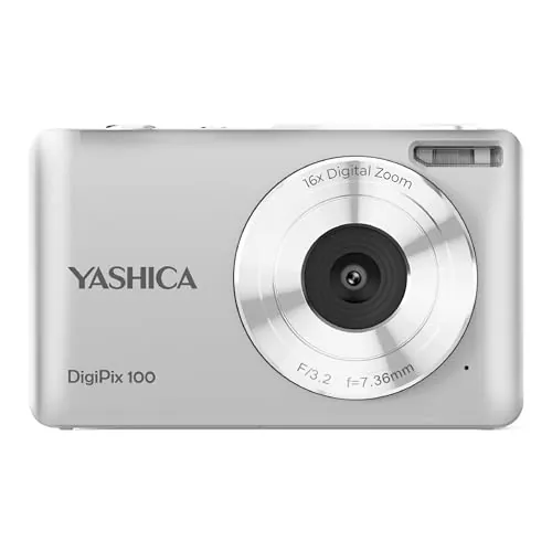 Yashica DigiPix 100 - Cámara Digital (Plata)