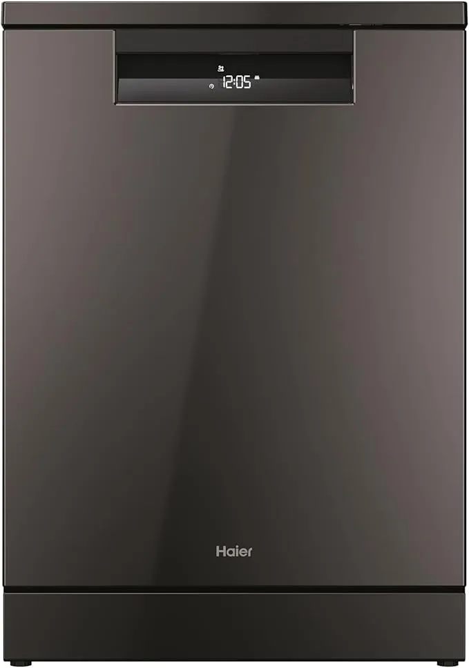 Haier Lavavajillas 16 Servicios 60cm Wifi hOn Motor Inverter Silencioso 40dB Clase B Apertura Automática PowerWash I-Pro Shine Serie 5 XF 6B0M3PDA