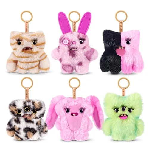 Fuggler Baby Baddies Fugg 5 Inch Plush Collectible Toy 6 Pack de ZURU