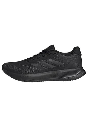 adidas Hombre Runfalcon 5 Running Shoes, Core Black/Core Black/Core Black, 42 EU