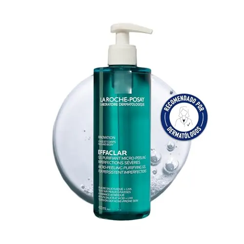 La Roche-Posay, Effaclar Micro-exfoliante, Gel purificante, 400 ml