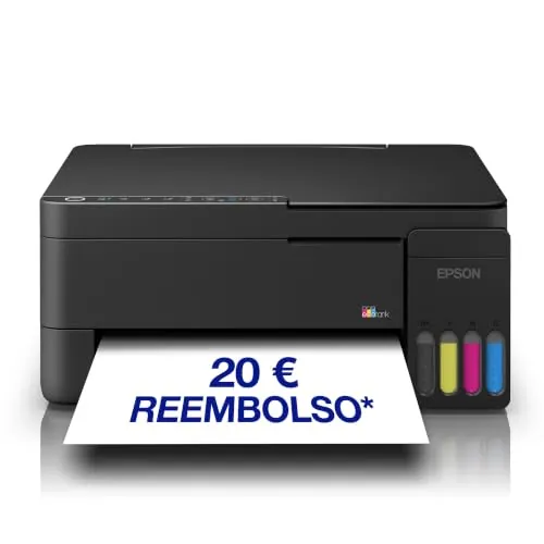 Epson EcoTank ET-2912 | para hogares dinámicos | Wi-Fi | A4 | Impresión, Copia, escaneado | Compatible con AirPrint | Compacta | Incluye hasta 3 años de Tinta