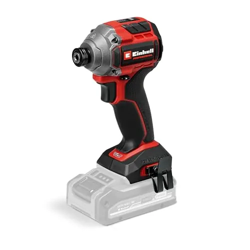 Einhell Professional Atornillador de impacto con batería TP-CI 18/250-C Li BL-Solo Power X-Change (18 V, par 250 Nm, par, sin escobillas, recepción hexagonal interior, sin batería)