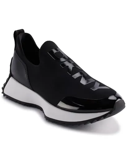 DKNY Zapatillas Deportivas para Mujer Nallen-Slip On SNE, Negro, 40 EU