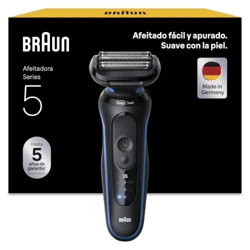 Braun Series 5 Afeitadora Eléctrica Hombre, 51-B1000s, Azul