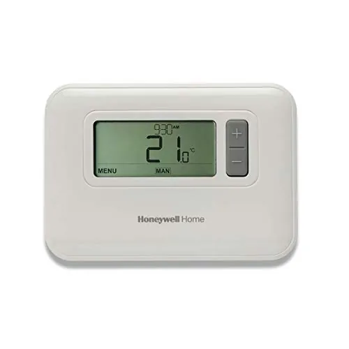 Honeywell Termostato T3 cableado programable 7 días de Honeywell Home T3C110AEU, Blanco